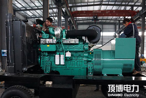 300KW广西顶博发电机组制造故障