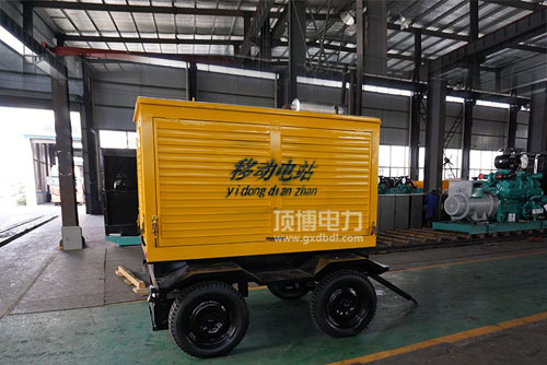 移动拖车式广西顶博发电机组制造