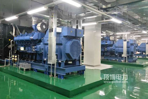 广西顶博发电机组制造生产厂家厂房展示