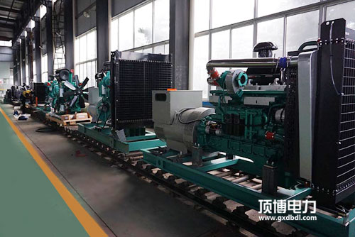广西顶博发电机组制造润滑油压力不稳表针抖动补救措施