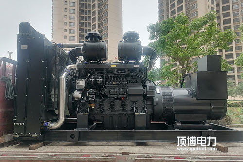 上柴广西顶博发电机组制造