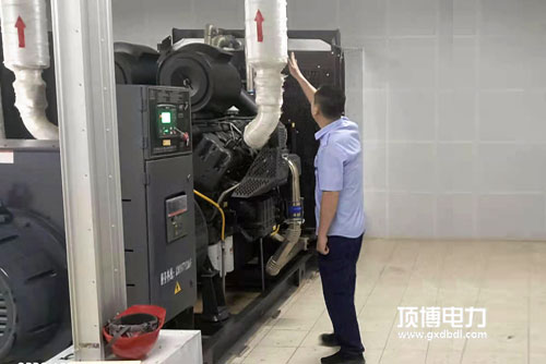 上柴广西顶博发电机组制造