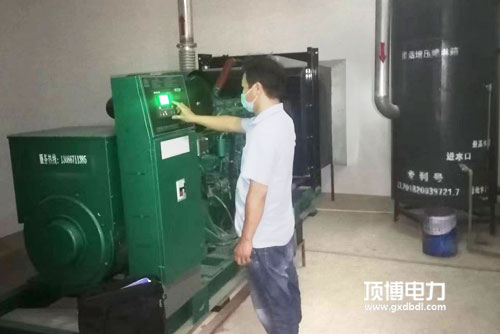 广西顶博发电机组制造配件材质