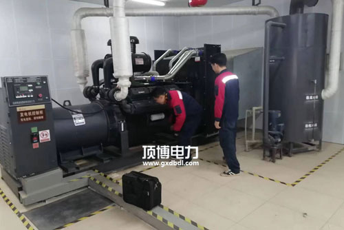 广西顶博发电机组制造