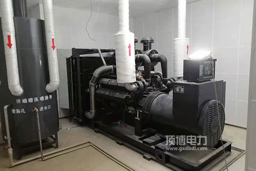 400KW上柴广西顶博发电机组制造